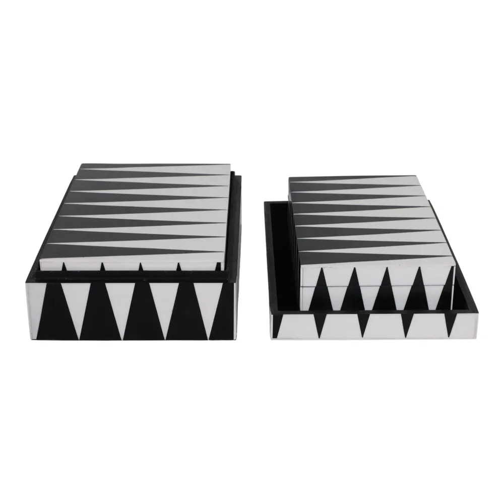 WALT SET OF 3 BLACK BOXES 4 (IN)