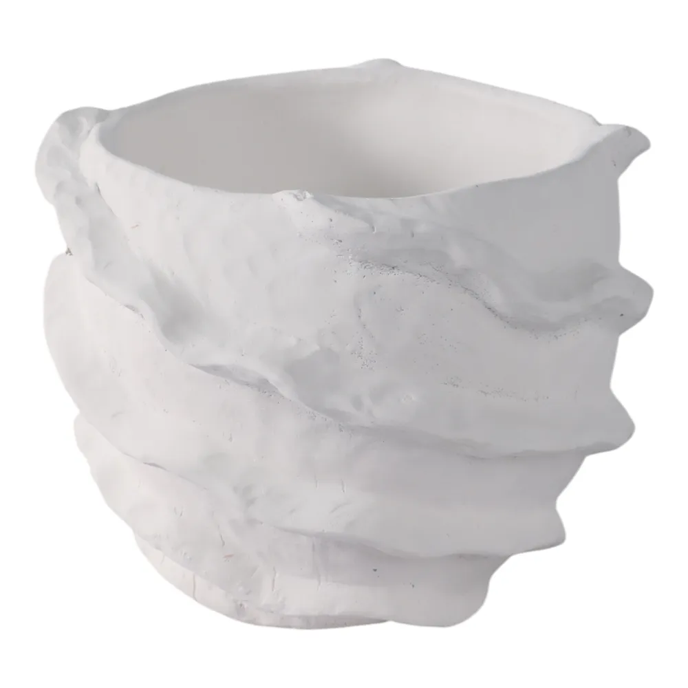 TARYNOAK WHITE PLANTER 6 (IN)