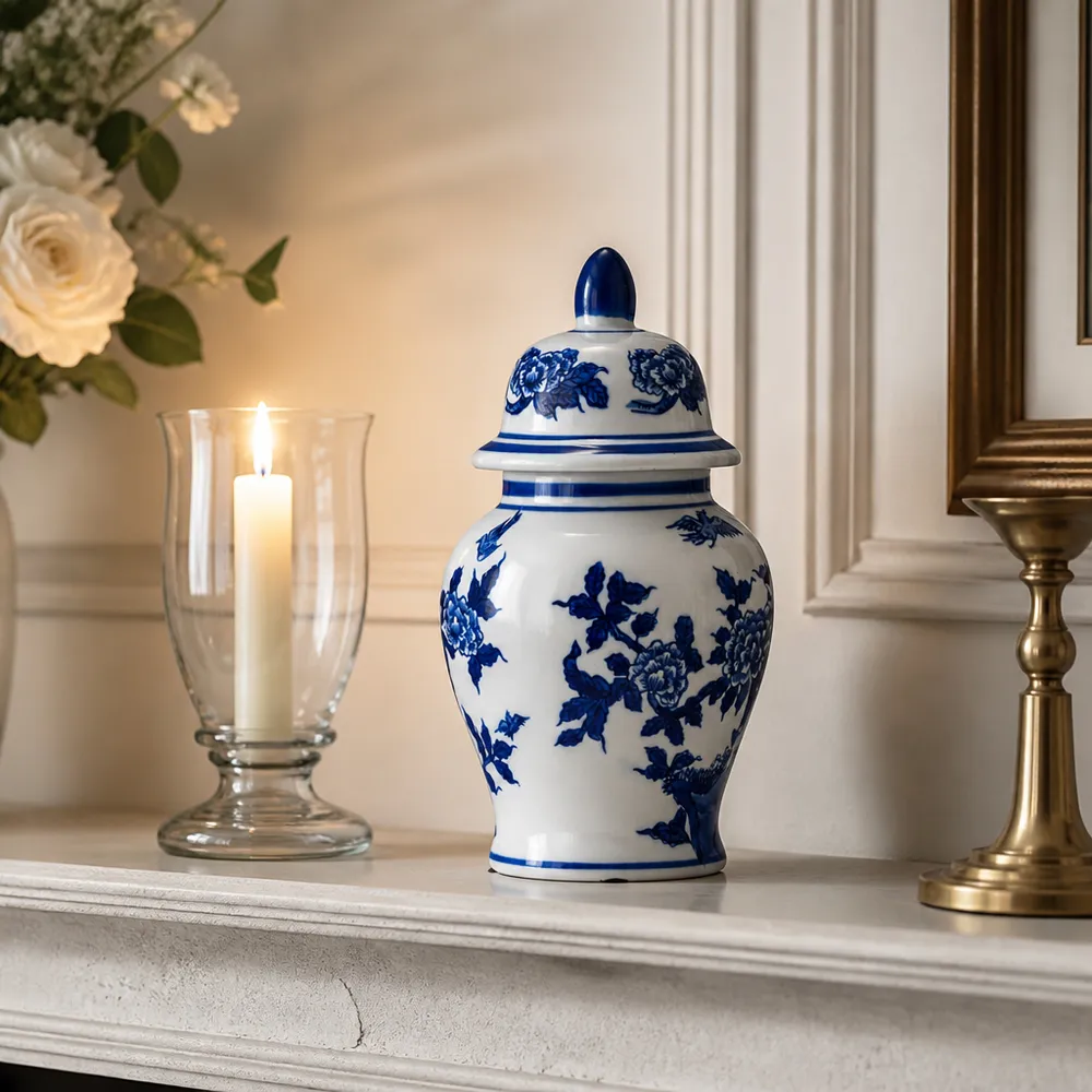 GUNNSHAW BLUE CHINOISERIE 11 (IN)