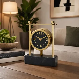 GRANGERBROOK GOLD CLOCK 9 (IN) 2