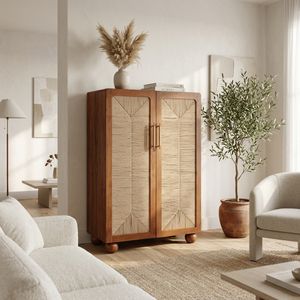 RAYMONDCROSS BROWN ARMOIRE 60 (IN) 13
