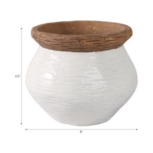 CHESTER WHITE PLANTER 7 (IN) 9