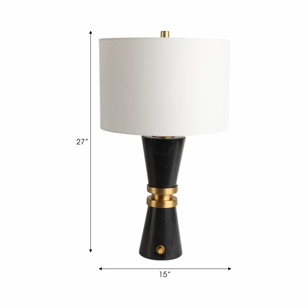 DESMONDWICK BLACK LAMP 27 (IN)