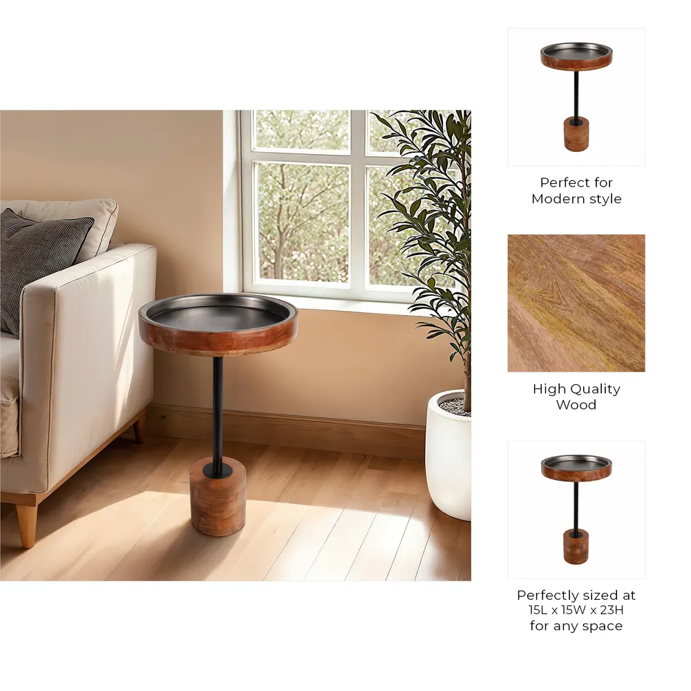 GAINESBURN BROWN TABLE 23 (IN)