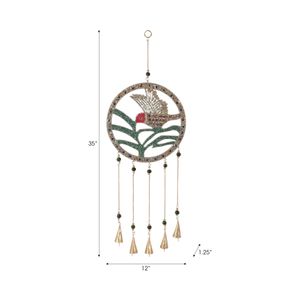 THEABROOK GREEN WIND CHIME 35 (IN) 9