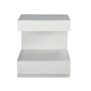 Checkmate Accent Table - White 3