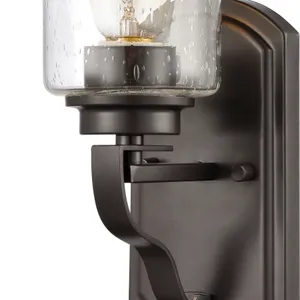 Market Square 12'' High 1-Light Vanity Light - Oil Rubbed Bronze 4