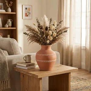CLAYTONWORTH RED VASE 12 (IN) 2