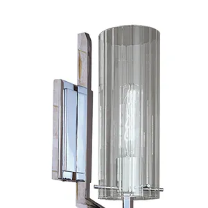 Faceted 12.75'' High 1-Light Sconce - Chrome 4