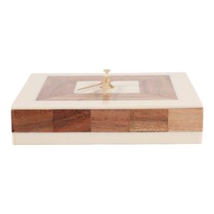 HALSEYFIELD IVORY CLOCK 6 (IN) 8