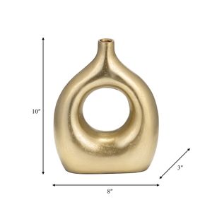 HARVEYVALE GOLD VASE 10 (IN) 9