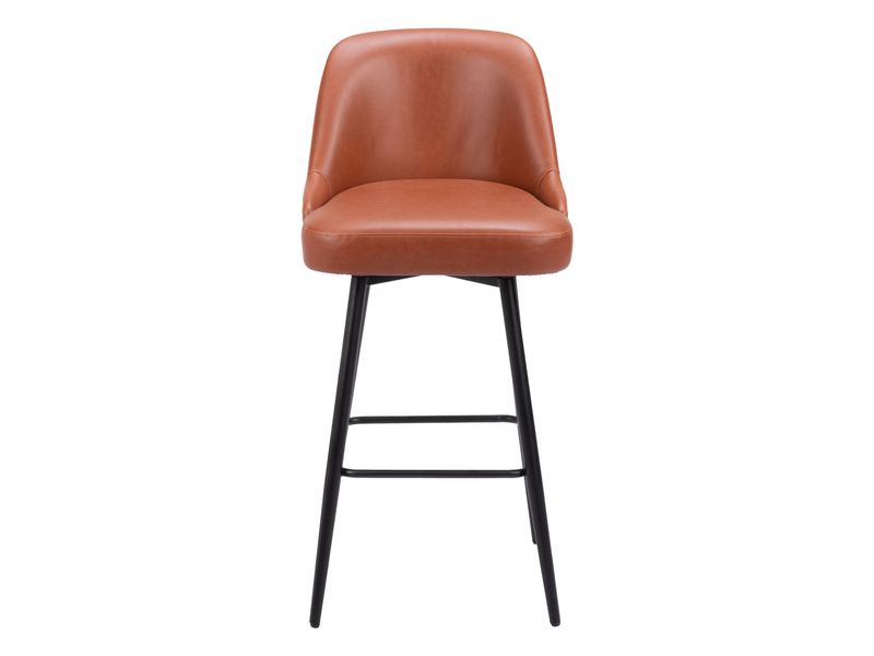 Keppel Swivel Barstool Brown 4