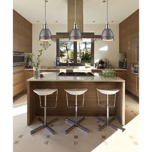 Carolton 8'' Wide 1-Light Mini Pendant - Polished Nickel 3
