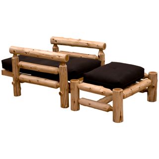 Voyageur Simplified Futon Chair & Ottoman
