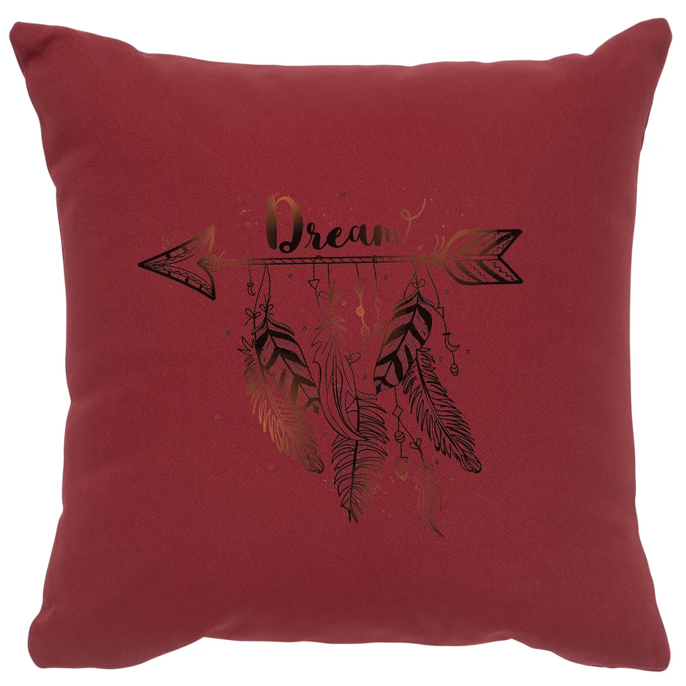 Image Pillow - Dream - Cotton Brick