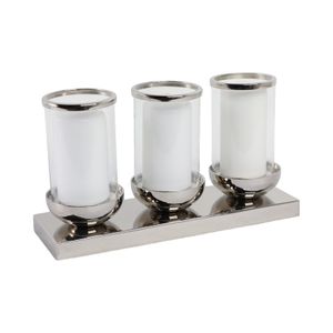 CALEBURN SILVER CANDLE HOLDER 9 (IN) 3