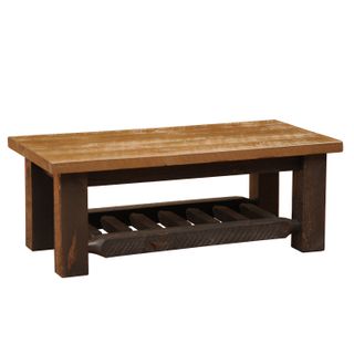 WoodShop Mission Point Rectangle Coffee Table - 60" x 24" - Standard