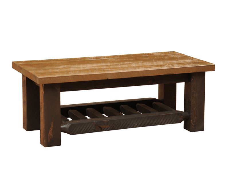 WoodShop Mission Point Rectangle Coffee Table - 40" x 20" - Standard 1