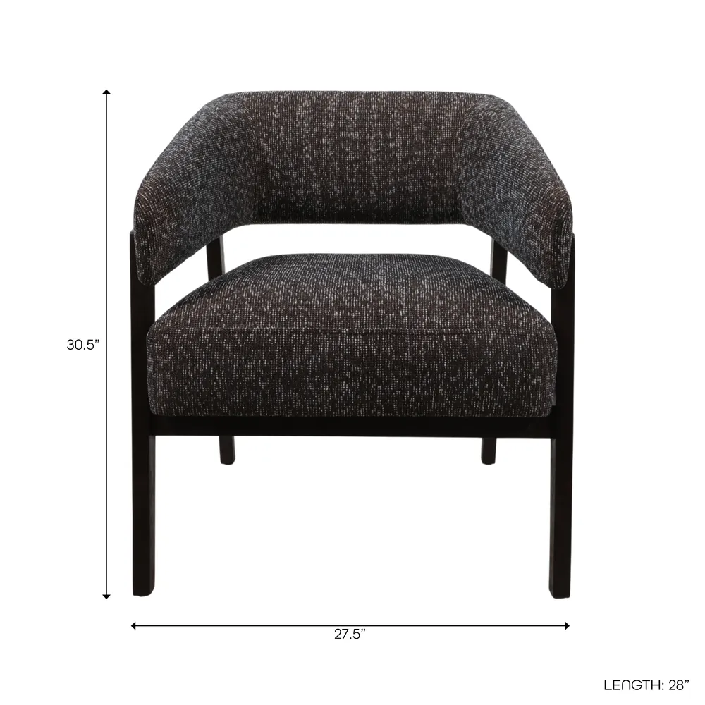 HEYDONWAY BROWN CHAIR 31 (IN)