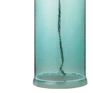 Glass Bottle 30'' High 1-Light Table Lamp - Seafoam Green 3