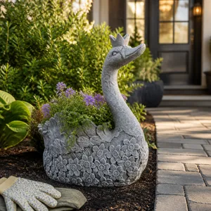 BROGANBROOK GRAY PLANTER 20 (IN) 12
