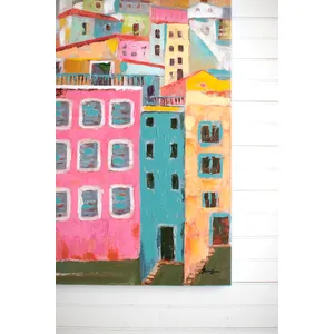 Colorful Houses Painting 3