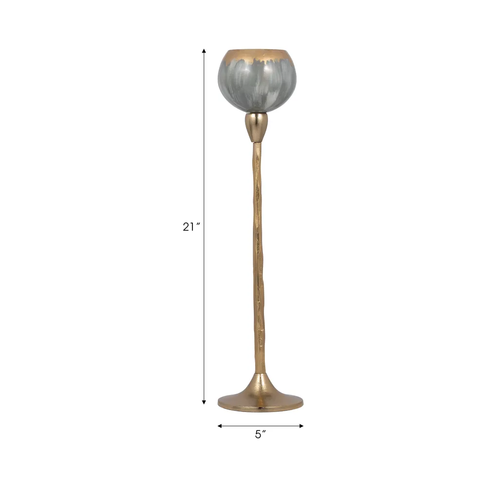 CUTTERPORT GRAY GLASS 21 (IN)