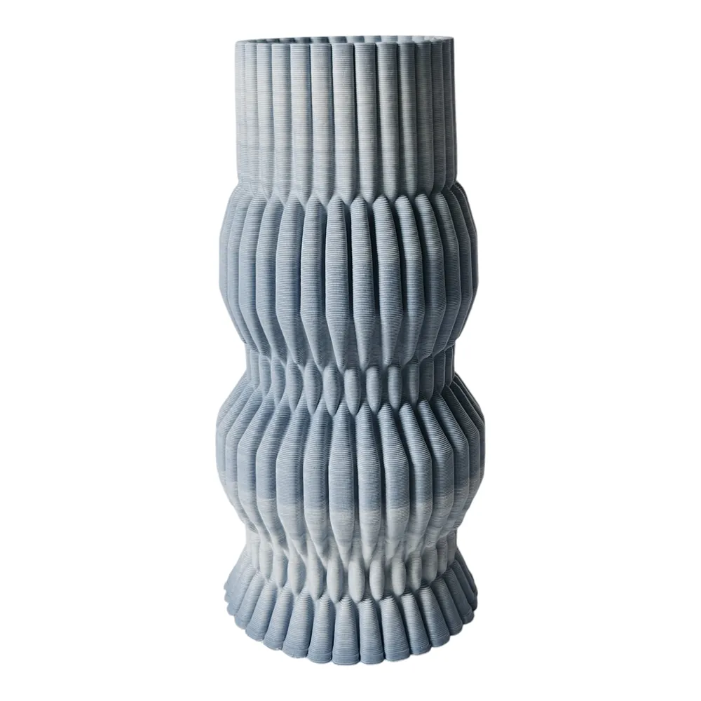 GRIFFINRUN BLUE VASE 15 (IN)