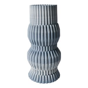 GRIFFINRUN BLUE VASE 15 (IN) 3