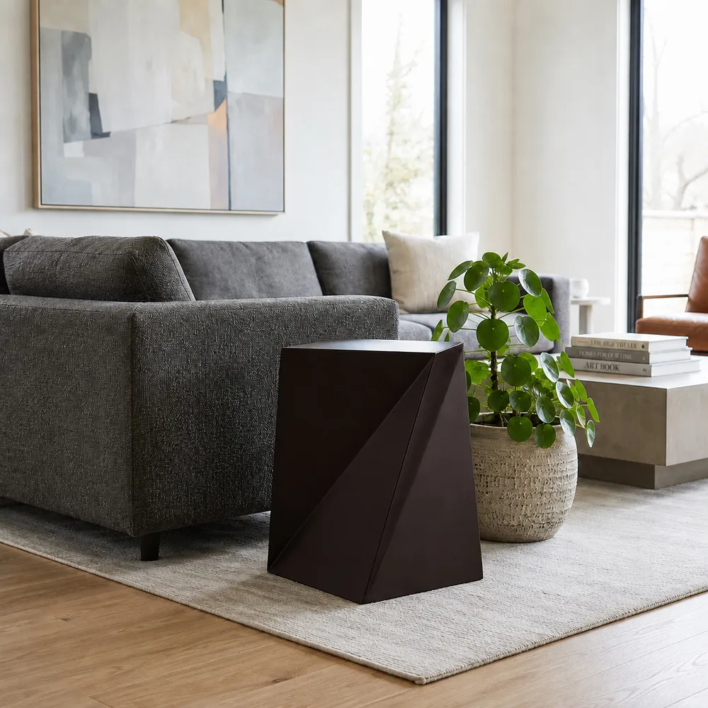 TARALEY BRONZE TABLE 22 (IN)
