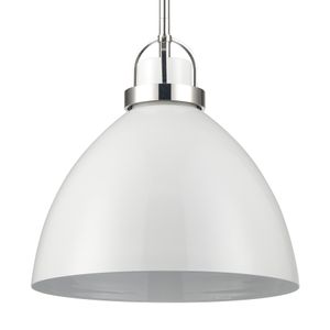 Somerville 12'' Wide 1-Light Pendant - Gloss White 4