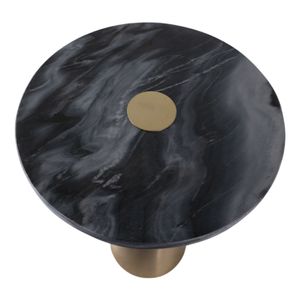 DERMOTCLIFF BLACK TABLE 23 (IN) 8