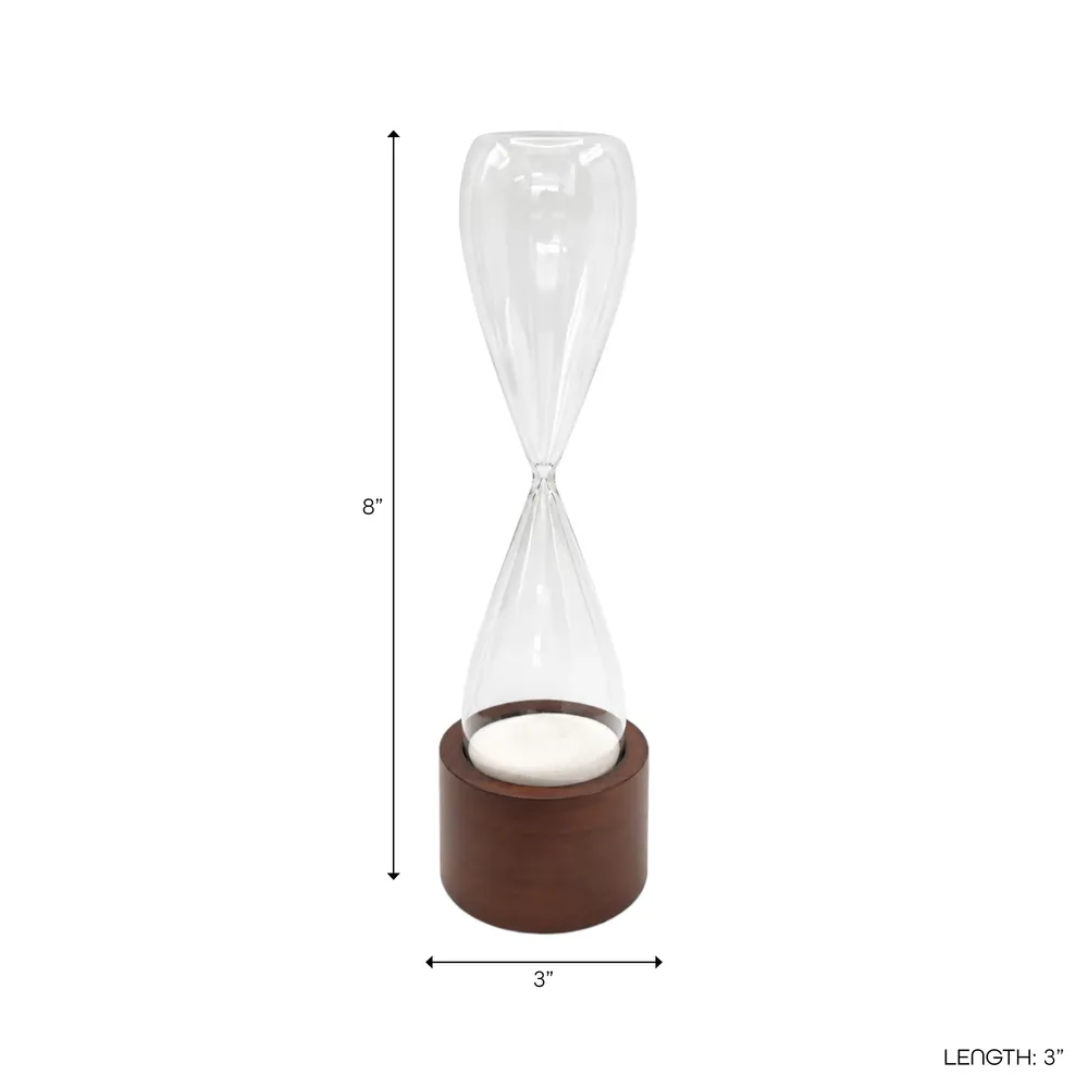 RYEWOOD BROWN HOURGLASS 8 (IN)