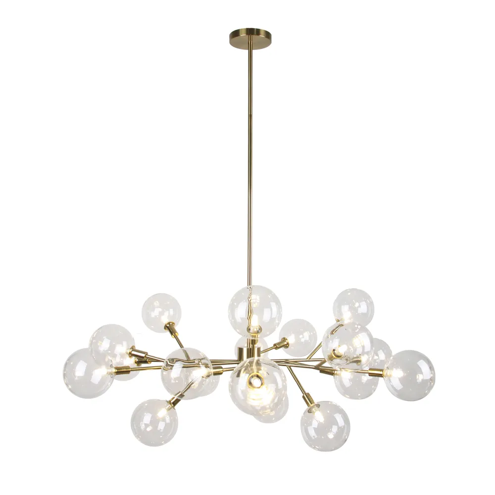 FOLEYSIDE GOLD CHANDELIER 12 (IN)