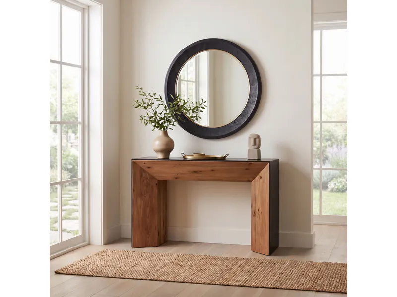 Ripon Mirror Black 5