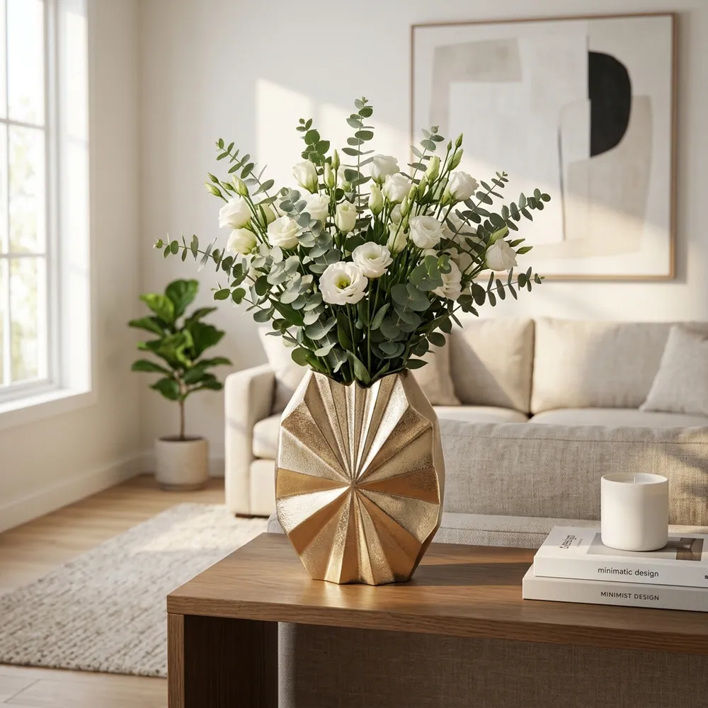 PENNPARK GOLD VASE 10 (IN)