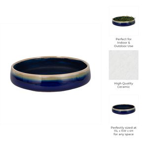 HANLEYPORT BLUE PLANTER 4 (IN) 8