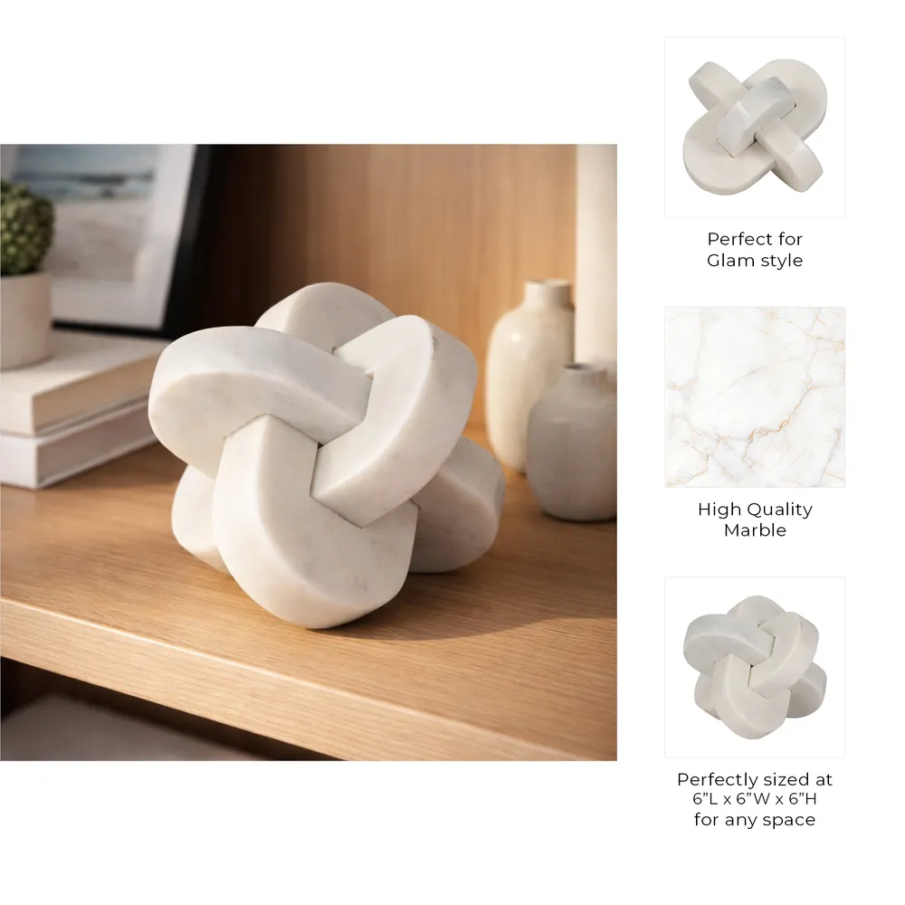 WADEWELL WHITE DECOR 6 (IN)