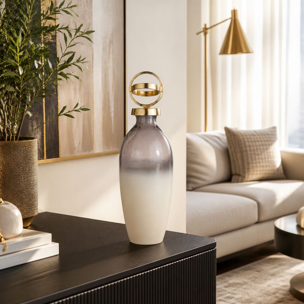 PALMERSHAW WHITE JAR 16 (IN)