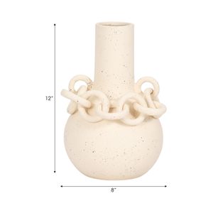 ORIONLAND IVORY VASE 12 (IN) 9