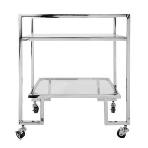 ROBINWAY SILVER BAR CART 32 (IN) 3