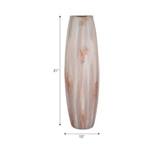 WOODSONCLIFF TAN GLASS VASE 31 (IN) 9