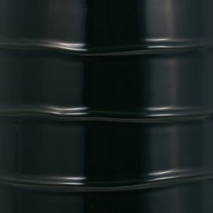 CER, 17"H TRIBAL VASE, FOREST GREEN 5