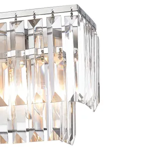 Palacial 15'' Wide 2-Light Vanity Light - Polished Chrome 4