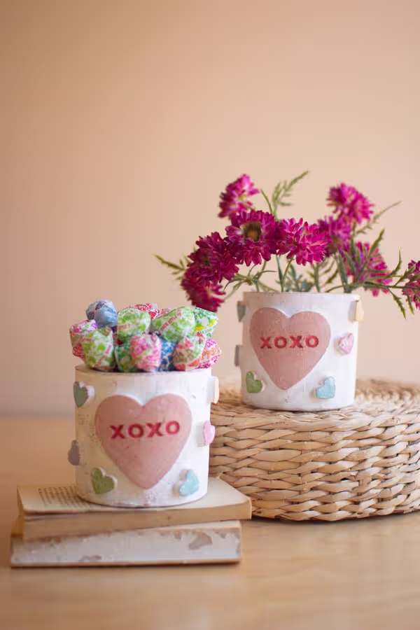 Clay Valentine's Container