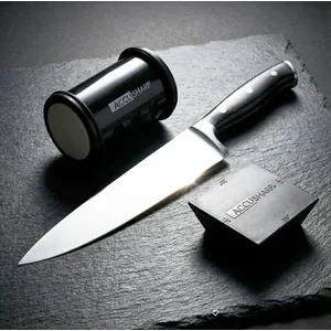 AccuSharp 2-Stone Rolling Knife Sharpener - Black 12