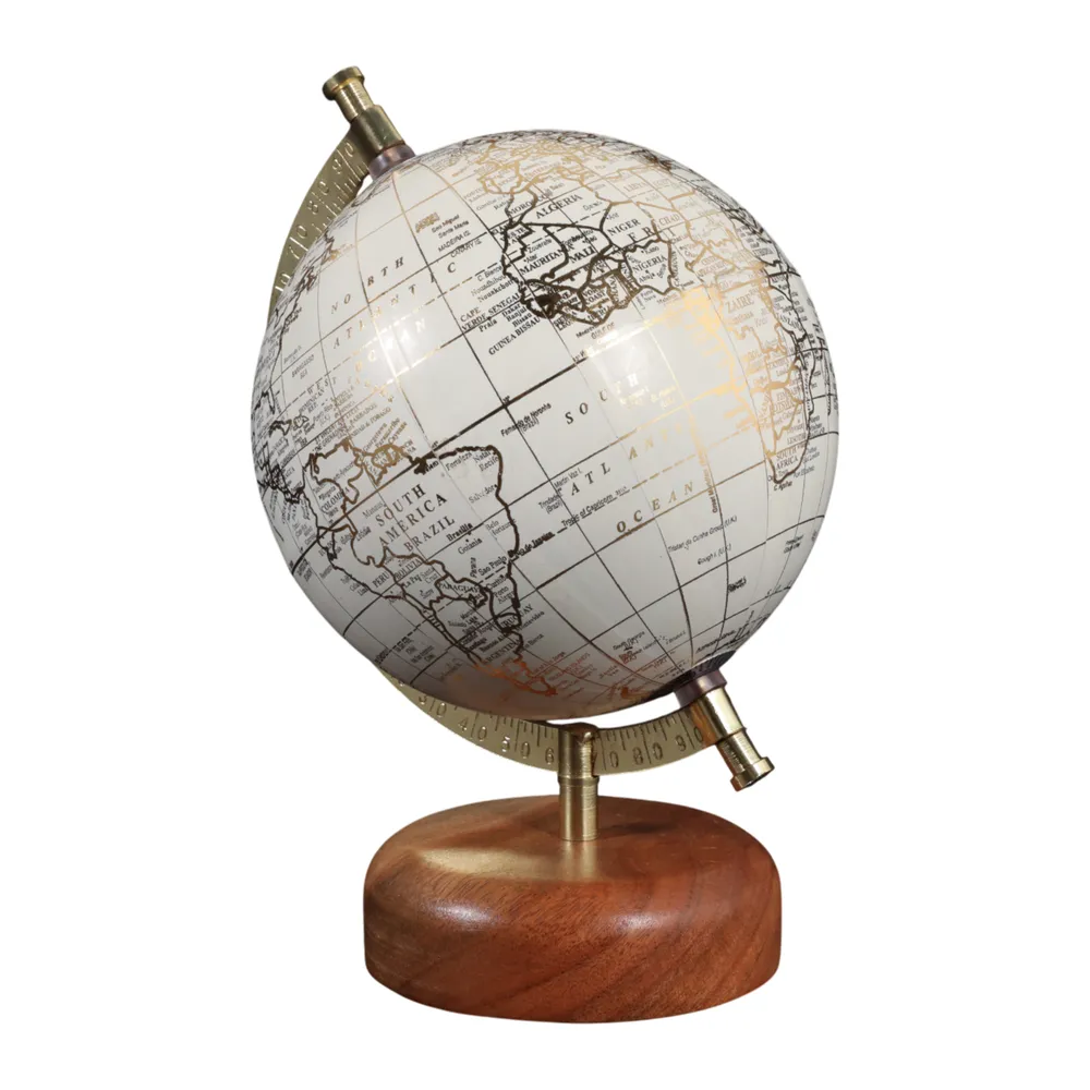 INGRIDDALE WHITE GLOBE 10 (IN)