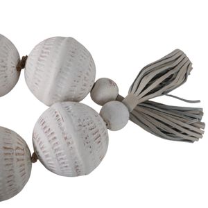 GARSONRUN WHITE BEAD 3 (IN) 7