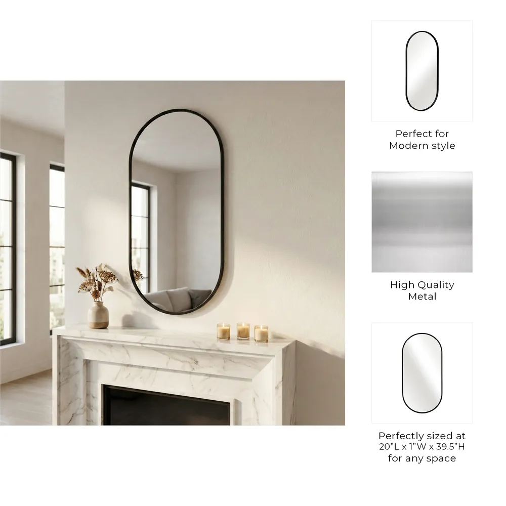 HARLANTON BLACK MIRROR 40 (IN)
