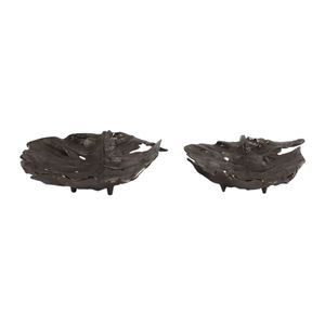 DECLANLAKE SET OF 2 BRONZE BOWLS 4 (IN) 4